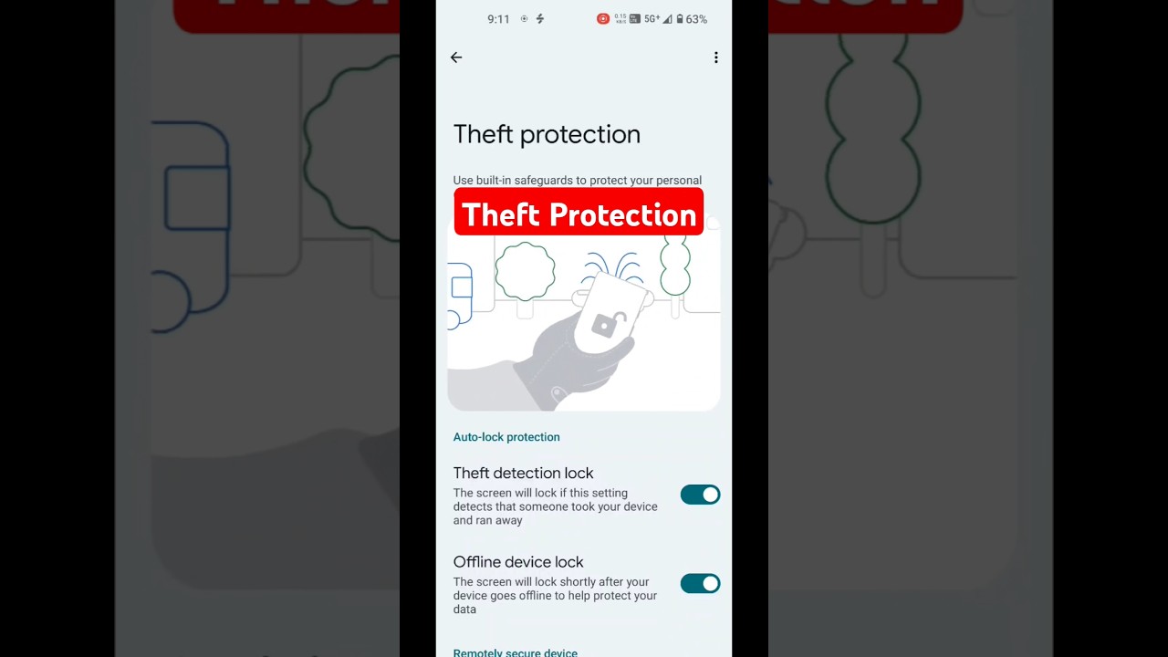 Enable Nothing OS Theft Protection π