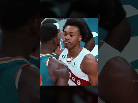 Scottie Barnes is too funny 😂☠️ #shorts