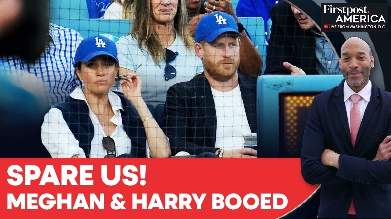 Fans Boo Prince Harry & Meghan Markle at Dodgers-Blue Jays Game ⚾
