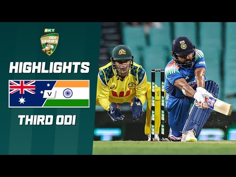 Australia v India 2025-26 | Third ODI