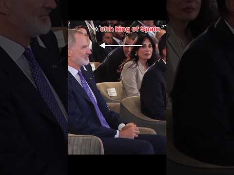 😱🤷Egyptian woman interested in Spanish King Felipe😍 king Felipe visit Egypt#king#new#interesting.