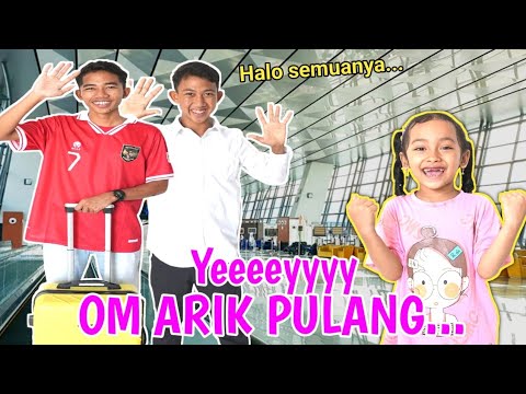 HORE ARIK PULANG!! Dadakan Jemput Arik Saputra Dibandara🤗 | Mikael TubeHD