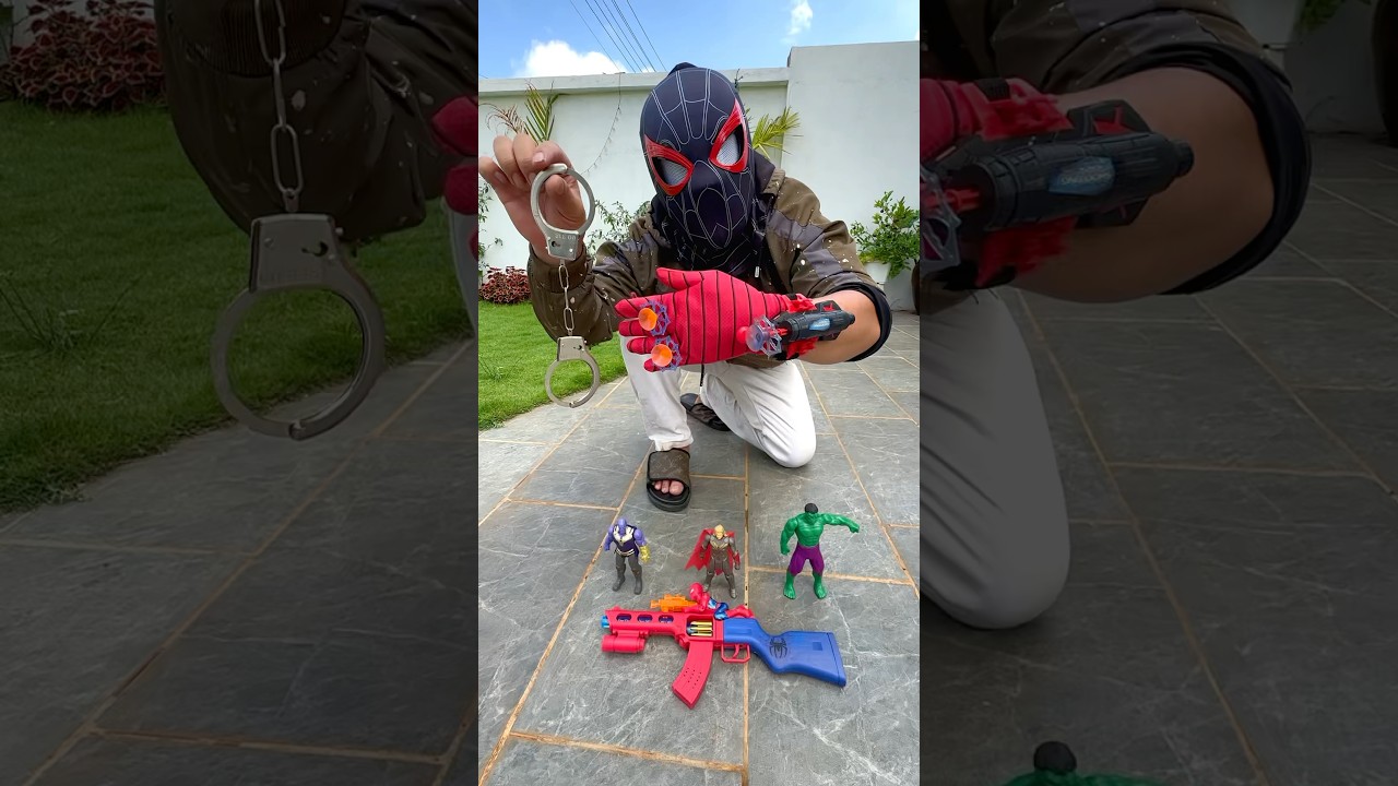 my new toy Spider-Man toy unboxing & testing 💥