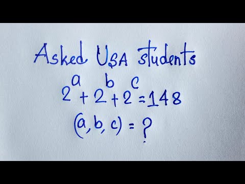 Harvard University admission interviews tricks | Algebra problem Solution |