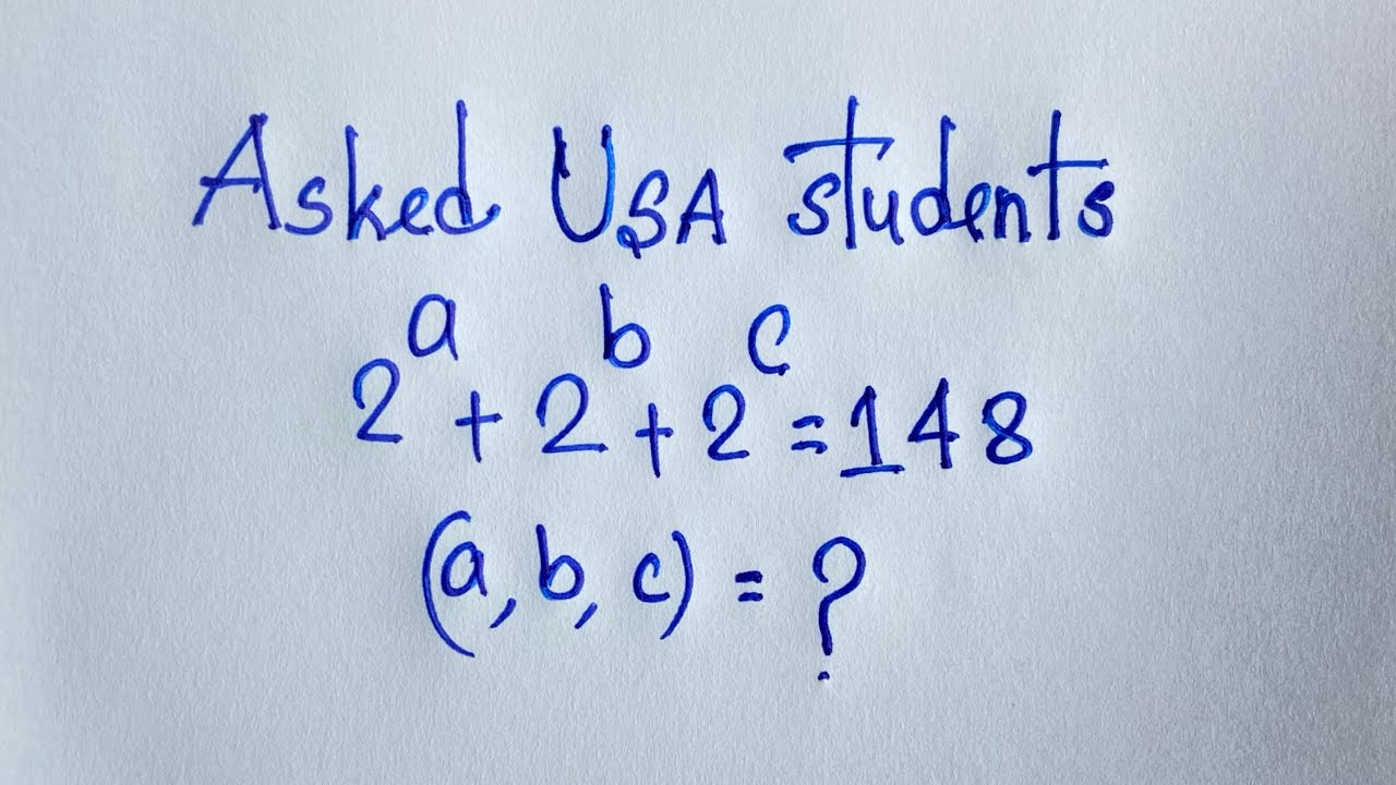 Harvard University Admission Interview Tips | Solving an Exponential Equation