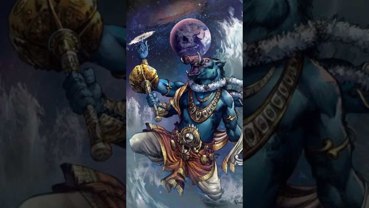 वराह अवतार में भगवान विष्णु ने पृथ्वी को किस समुद्र से निकाला? 🌊