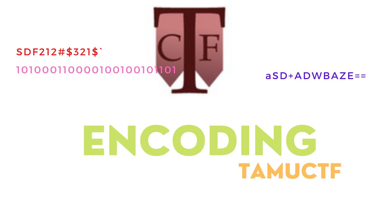 Tamuctf 2021 Cryptography Challenge: Encoding Techniques Explored 🕵️♂️