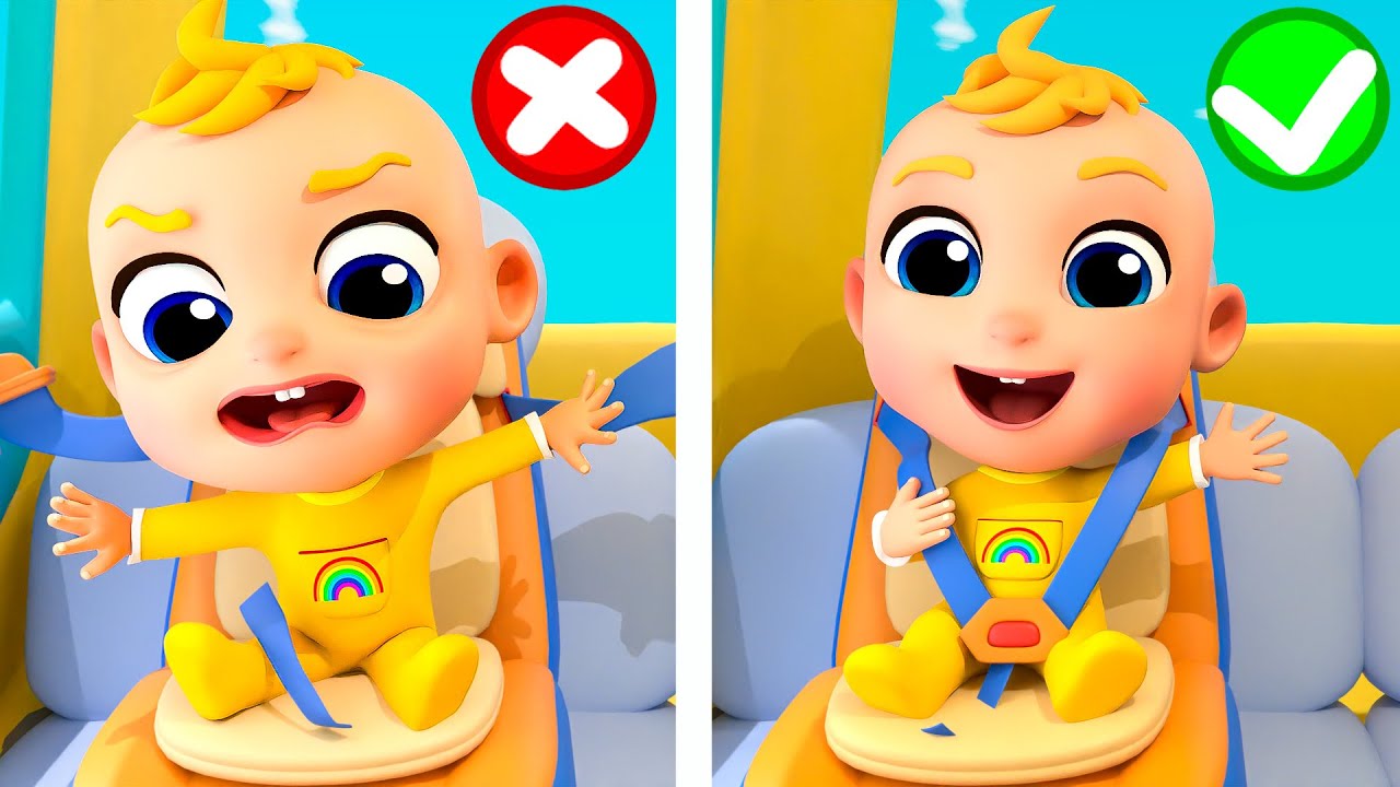 Car Safety Rules & Buckle Up Song 🚗
