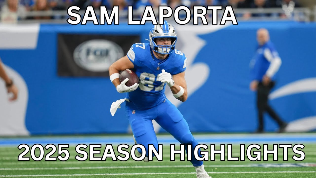 Sam Laporta's 2025 NFL Highlights 🏈