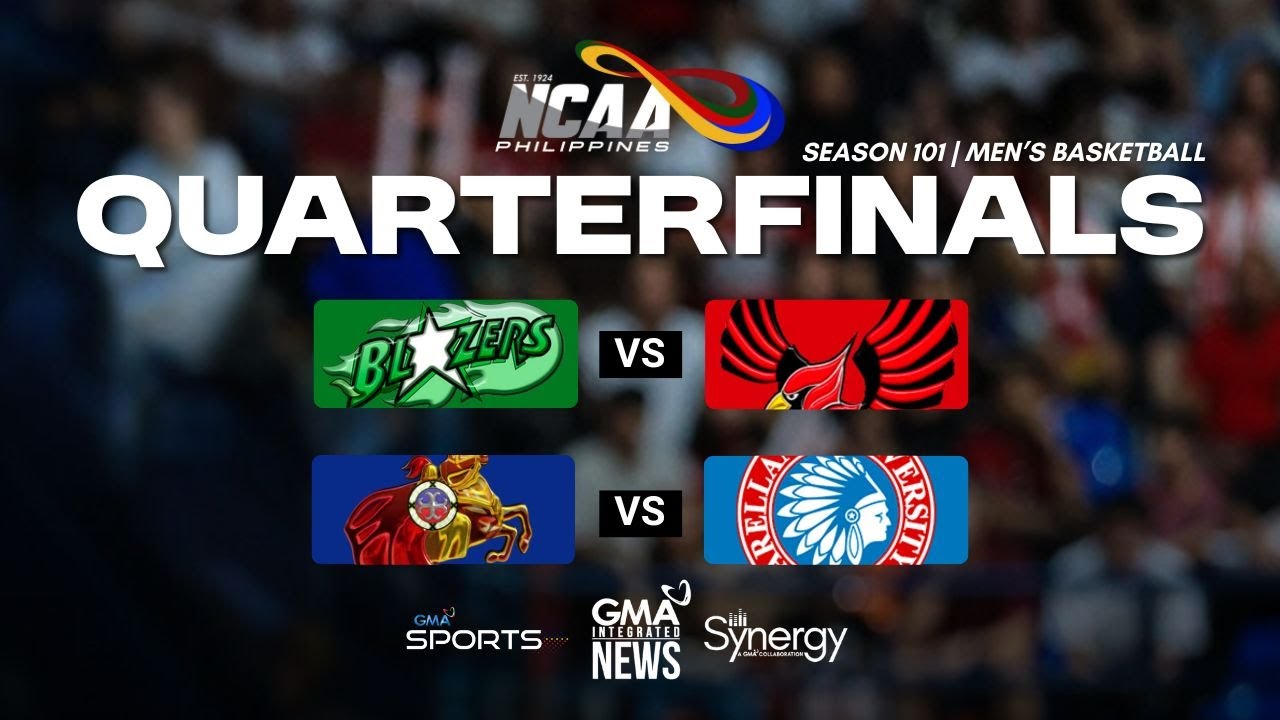 NCAA Season 101 Basketball Quarterfinals 🏀 (Nov 28, 2025)