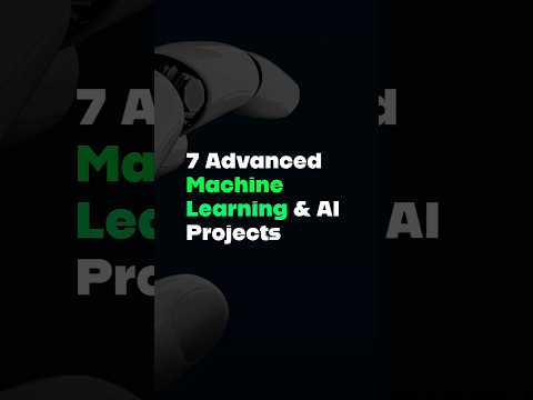 7 Machine Learning Projects for Final Year π§βπ» ...... #shorts #mlprojects #coding #ai #projects
