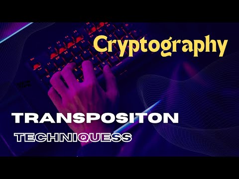 Cryptography - Transposition Techniques