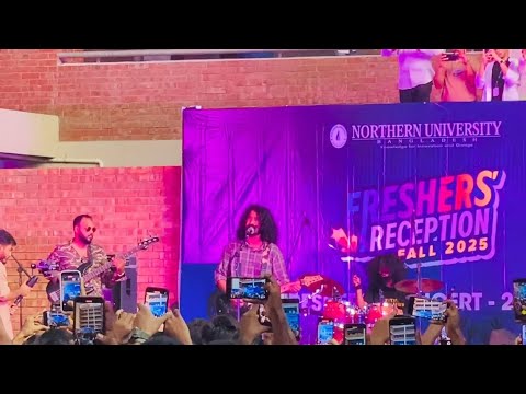 Shakkhi - Highway live in nub || Fresher reception 2025
