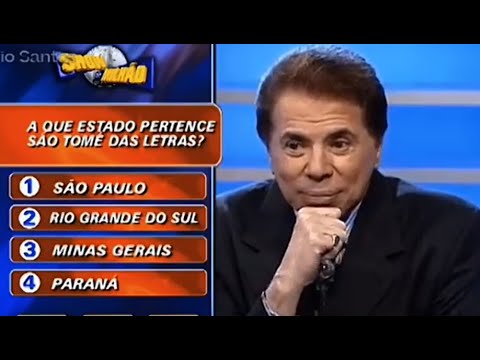 Show do Milhão com Silvio Santos (2001) 🎉