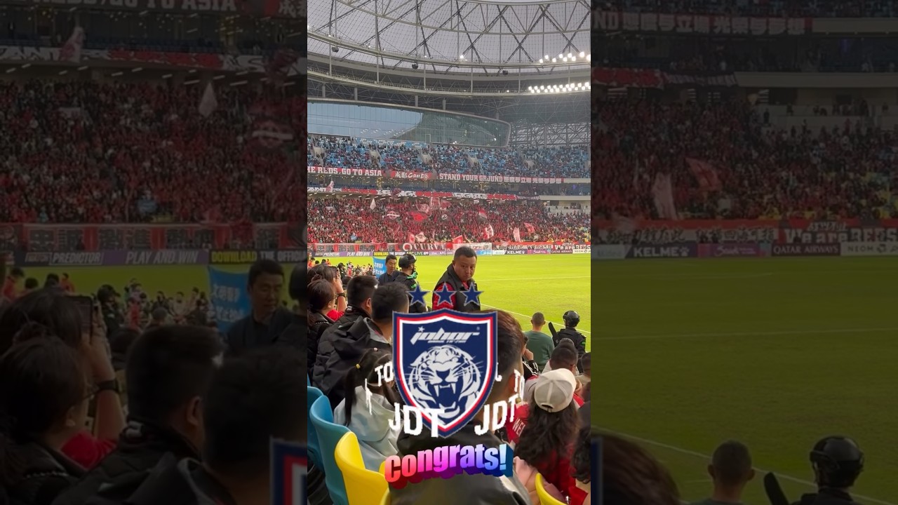 De Paula Bantu JDT Menang di China 🇨🇳