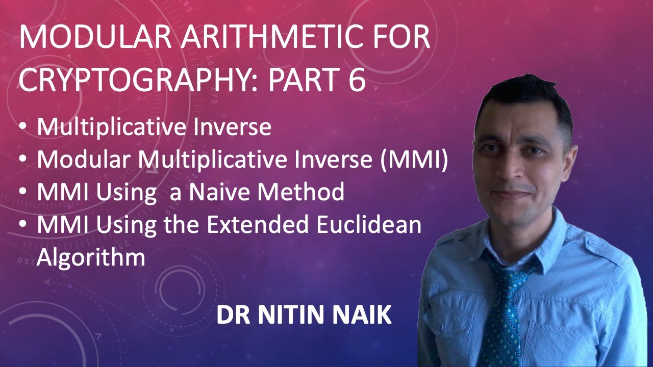 7 Mastering Modular Arithmetic in Cryptography: How to Find the Modular Multiplicative Inverse 🔑 (Part 6)