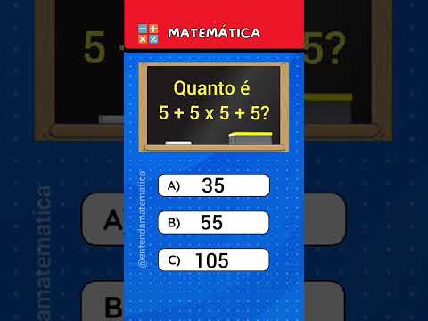 Quiz de Matemática - Teste suas habilidades #quiz #conhecimento #matematica