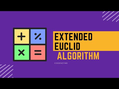 2.2 Extended Euclidean Algorithm | CP Algorithm | Codenzyme