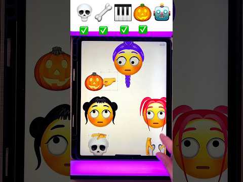 I play emoji K-POP song💀🖤Zoey ❤️Mira 💜Rumi #demonhunters #kpop