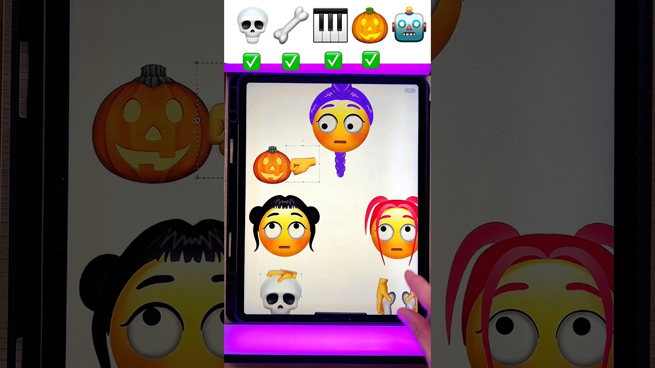 Playing Emoji K-POP Song Featuring Zoey, Mira, and Rumi