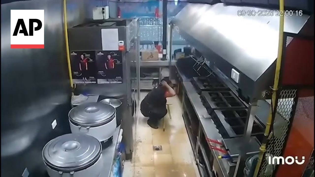 CCTV Captures 6.9 Magnitude Quake in Philippines π