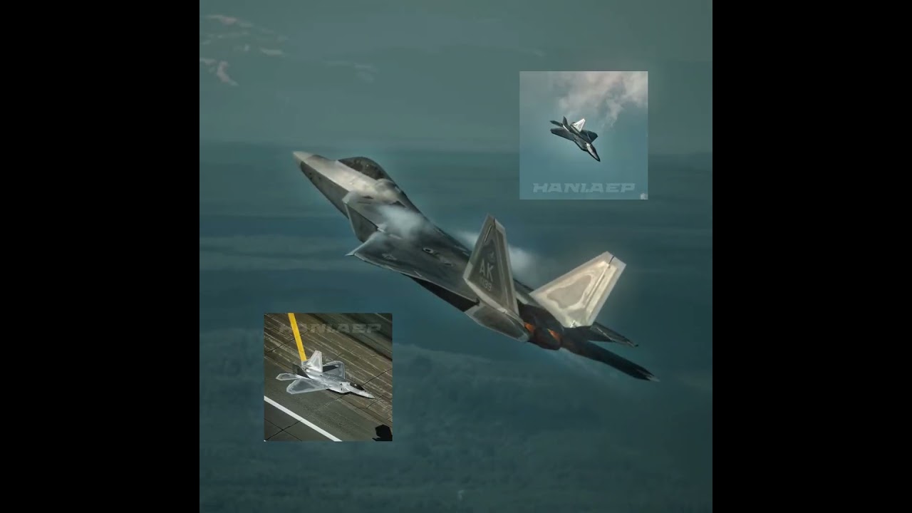 Lockheed Martin F-22 Raptor - 'The Death Raptor' | MVSTERIOUS - SLAVA FUNK #shorts #edit