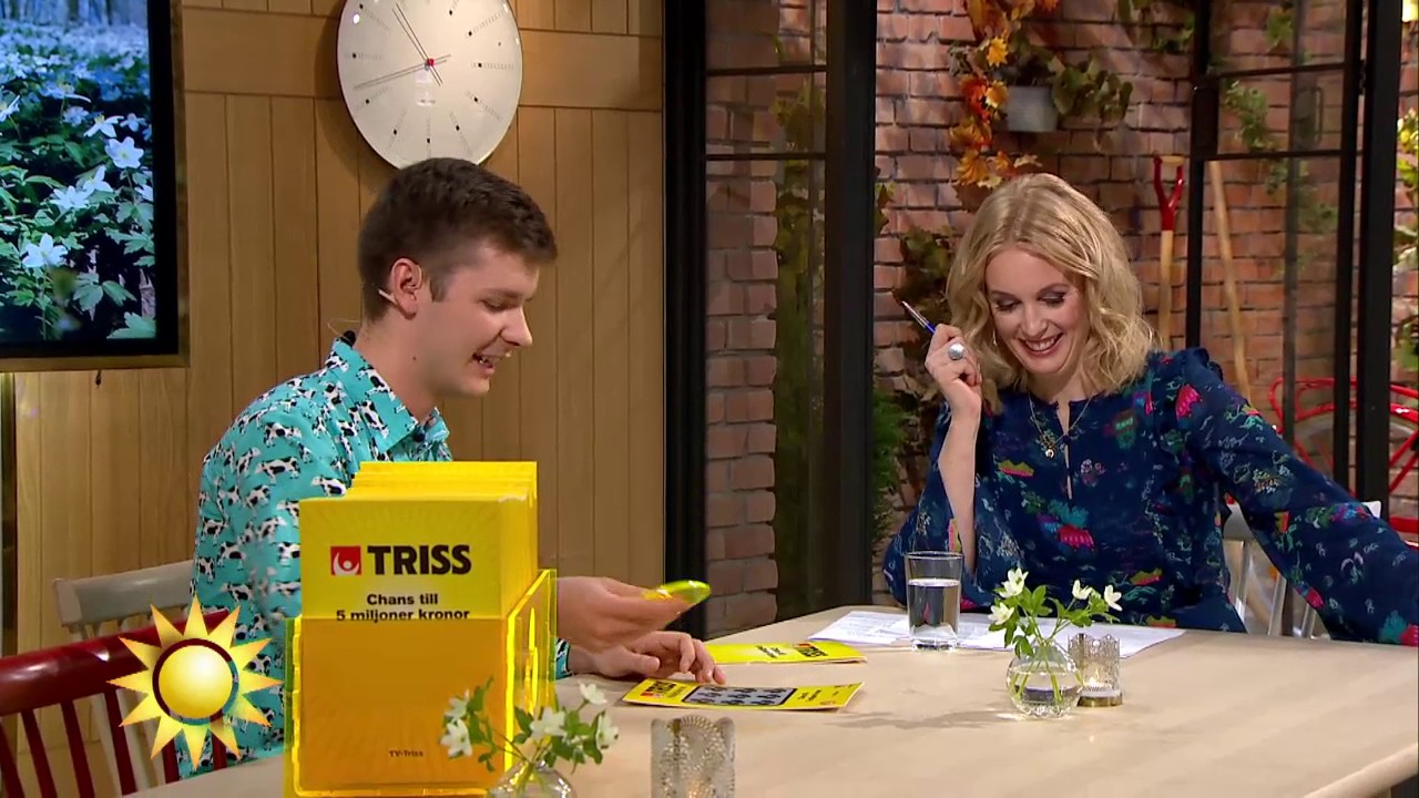 Trisskraparen får Jenny Strömstedt att skratta 😂