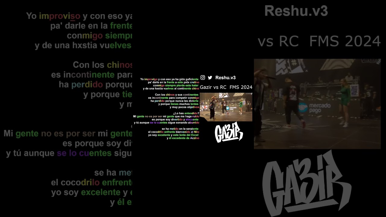 Gazir vs RC - FMS Internacional 2024 🔥