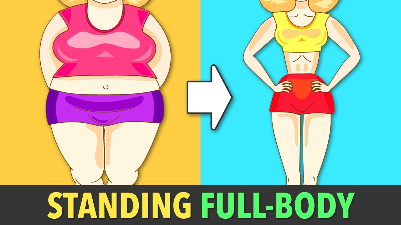 Full-Body Standing Exercises – 14-Min HIIT Workout