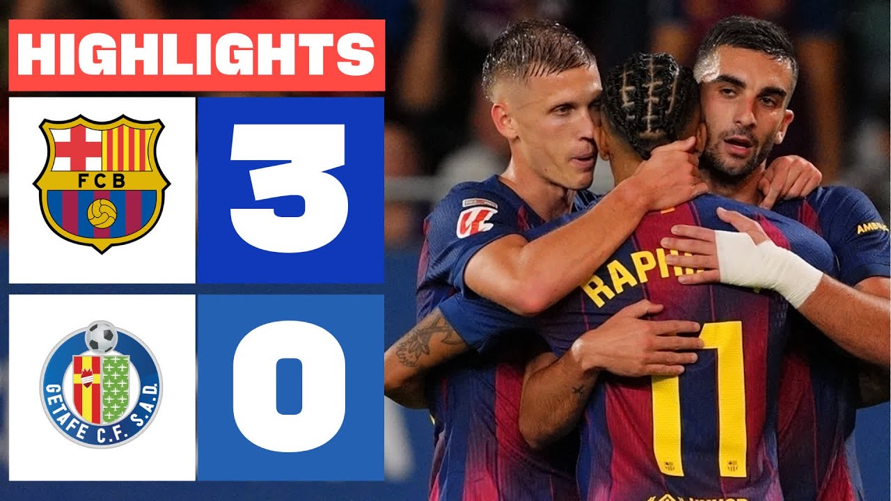 FC Barcelona Dominates Getafe 3-0 with Ferran Torres' Double ⚽
