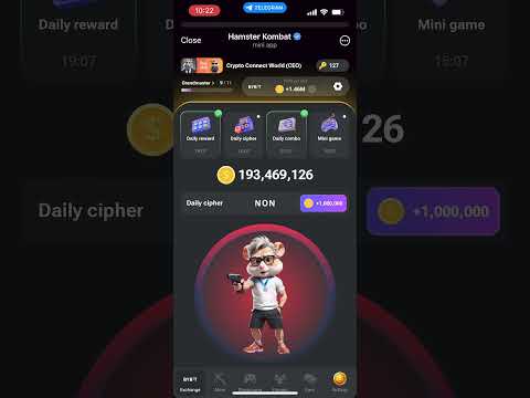 Hamster Kombat daily cipher code 12 August #hamsterkombat #nft #ciphercodes #airdrops