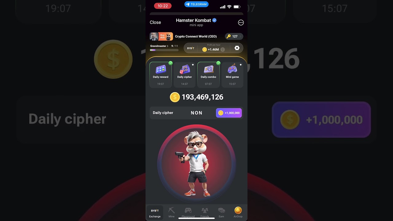 Unlock Today’s Hamster Kombat Cipher Code! 🐹 August 12 Giveaway & Airdrops