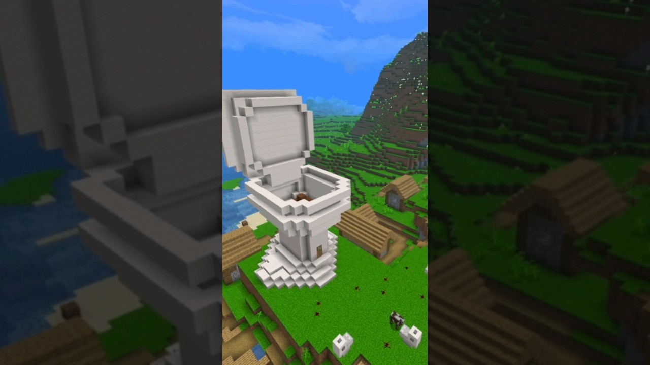 Temukan Desa Skibidi Toilet di Minecraft! 🚽