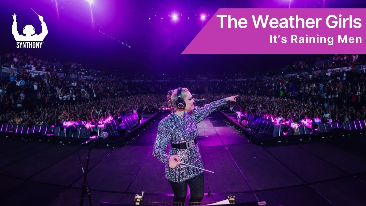 SYNTHONY & Weather Girls 'It's Raining Men' Live 2024 🌧️