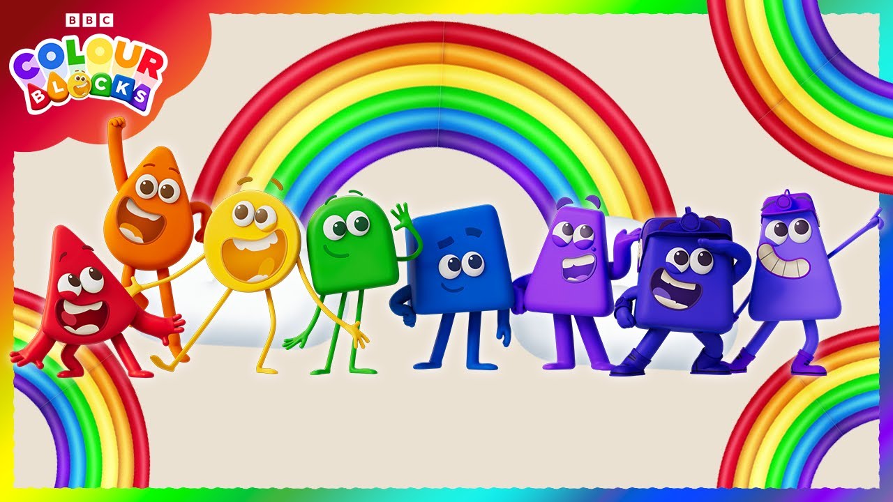 Rainbow Colors for Kids 🌈 | Learn the 7 Colours