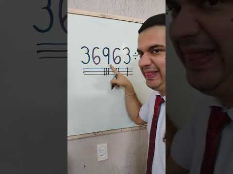 Método Japonês para Divisão Exata #shorts