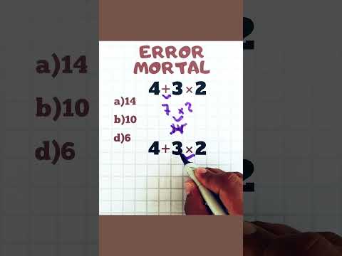 Error Mortal #matematicas #exponenciales #matemática #algebraicamente #quiz #mathematica