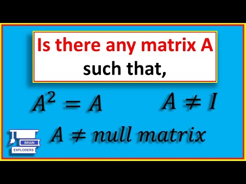 The Matrices Which are Usually Unusual - Idempotent, Involutory, Nilpotent Matrix