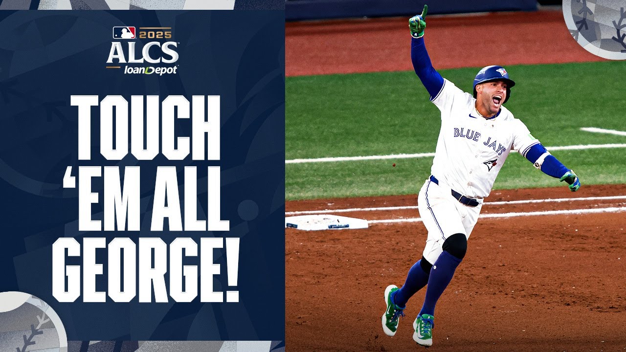 George Springer Clutches a 3-Run HR to Win Game 7 for the Blue Jays! 🔥