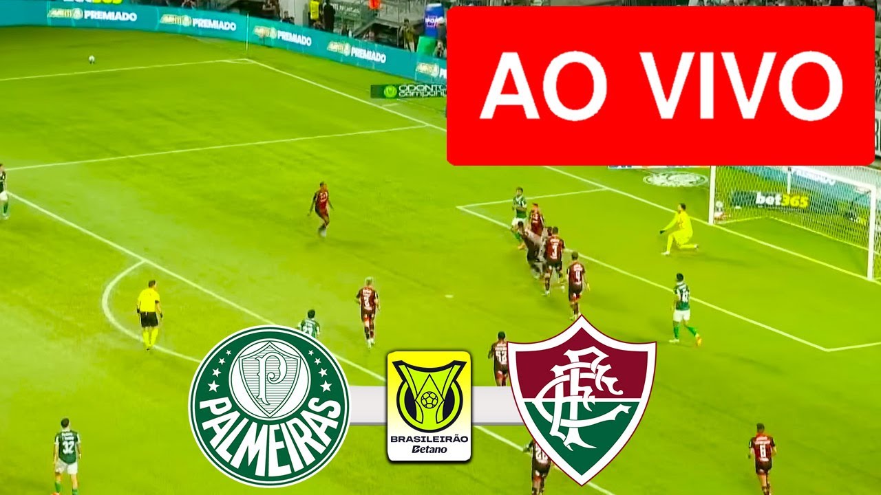 Palmeiras vs Fluminense AO VIVO - Brasileirão 2025