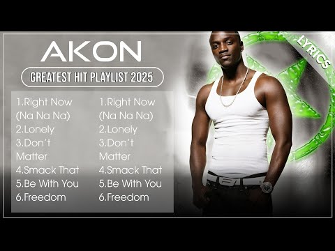 AKON Full Hits Songs Collection Album 2025 | AKON Best Songs Playlist 2025