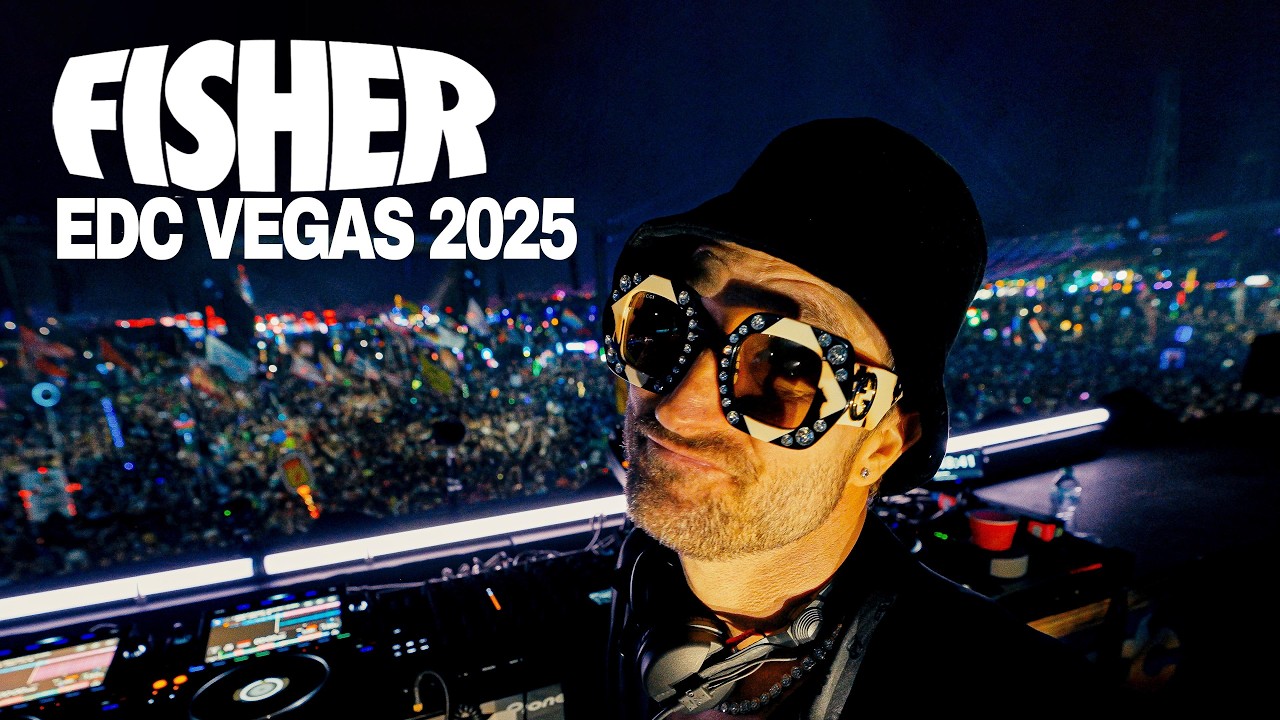 Fisher Performs Live at EDC Las Vegas 2025 🎶 | Exclusive Tracklist & Merch