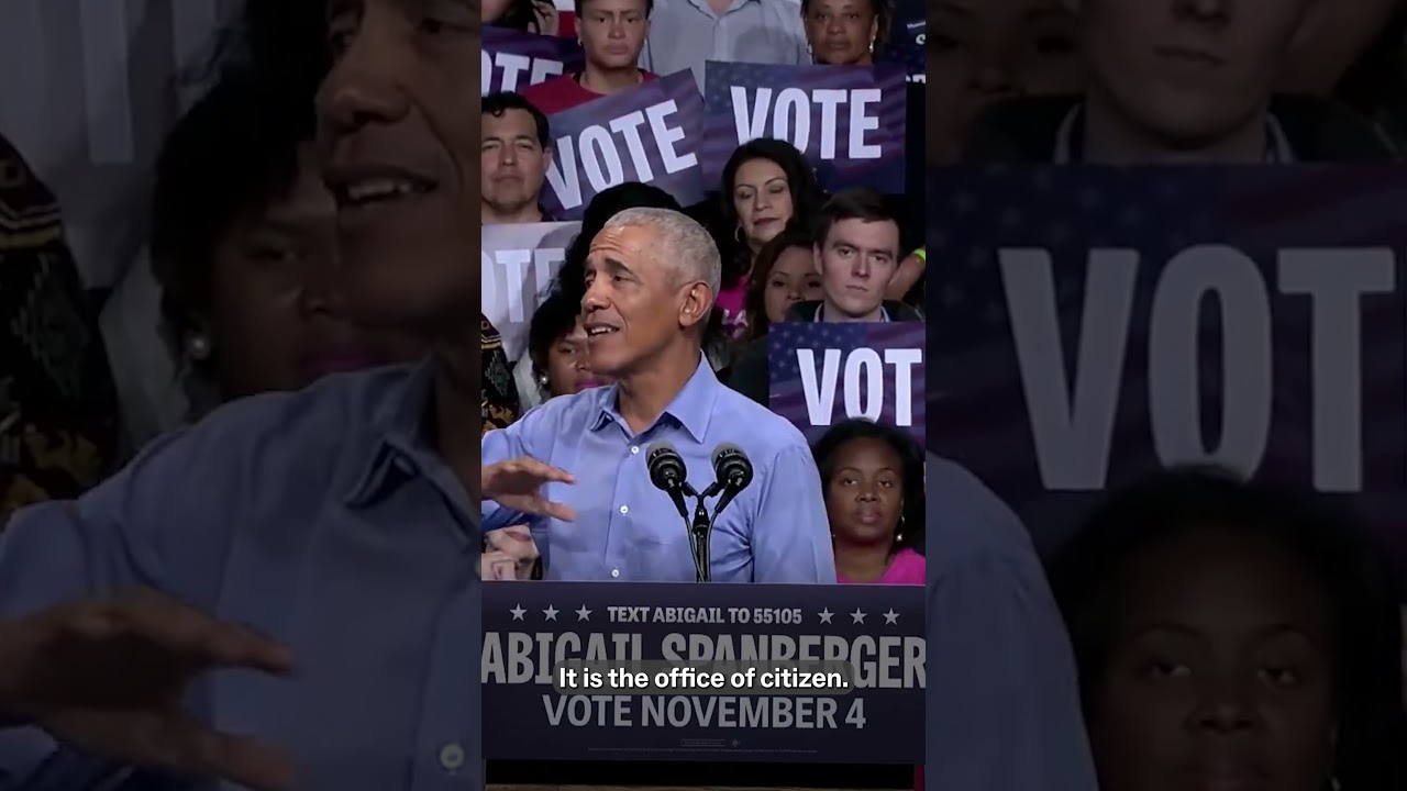 President Obama Supports Abigail Spanberger at Virginia Rally 🇺🇸