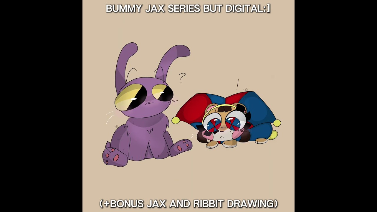 IM BACK FROM GALAXYCONN:]// #capcut #tadc #ep5 #jaxdigitalcircus #ribbit #art #funnybunny