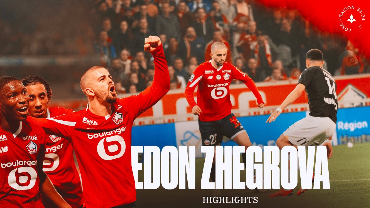 LOSC Highlights | Edon Zhegrova's Skillful Dribbles ⚡