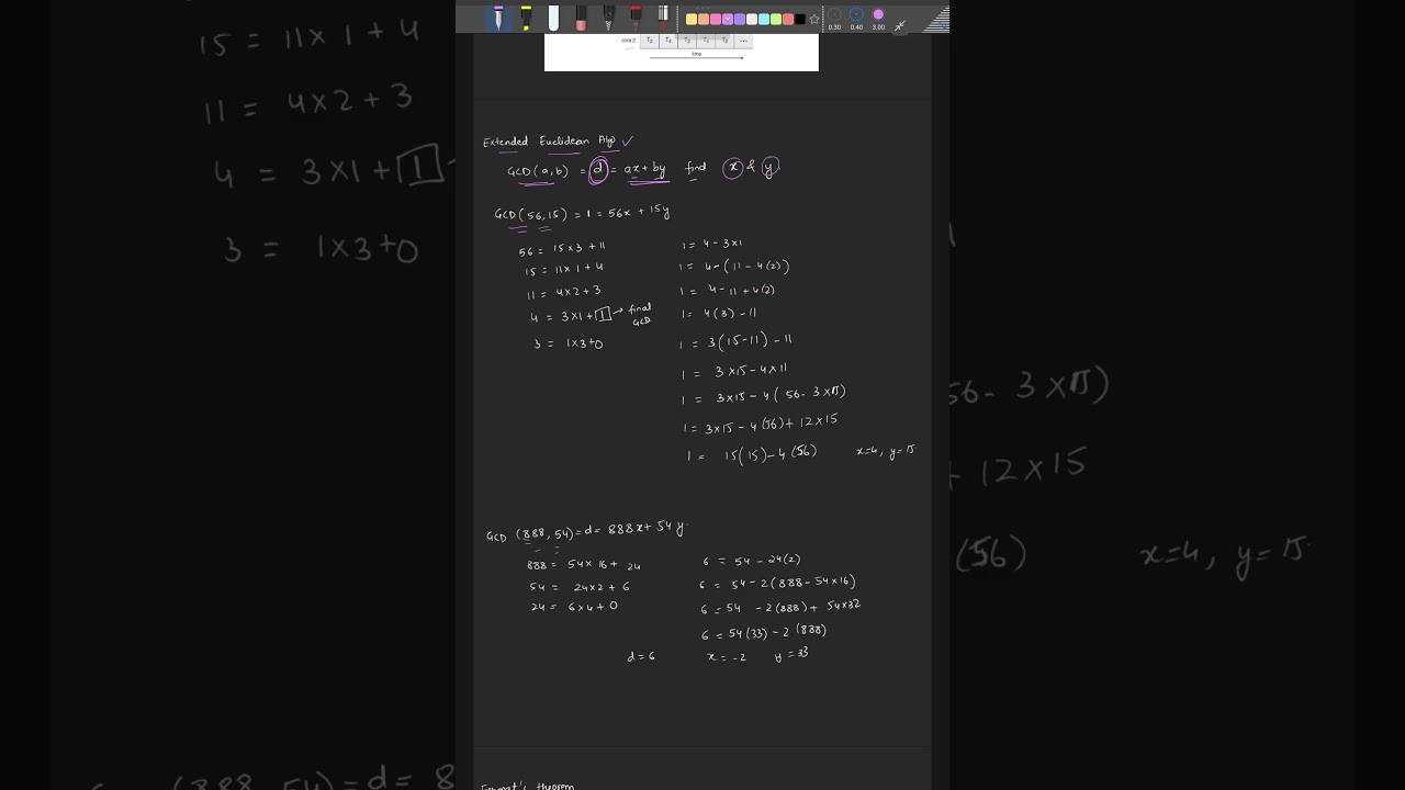 Master the Extended Euclidean Algorithm for GCD Calculation 🔍