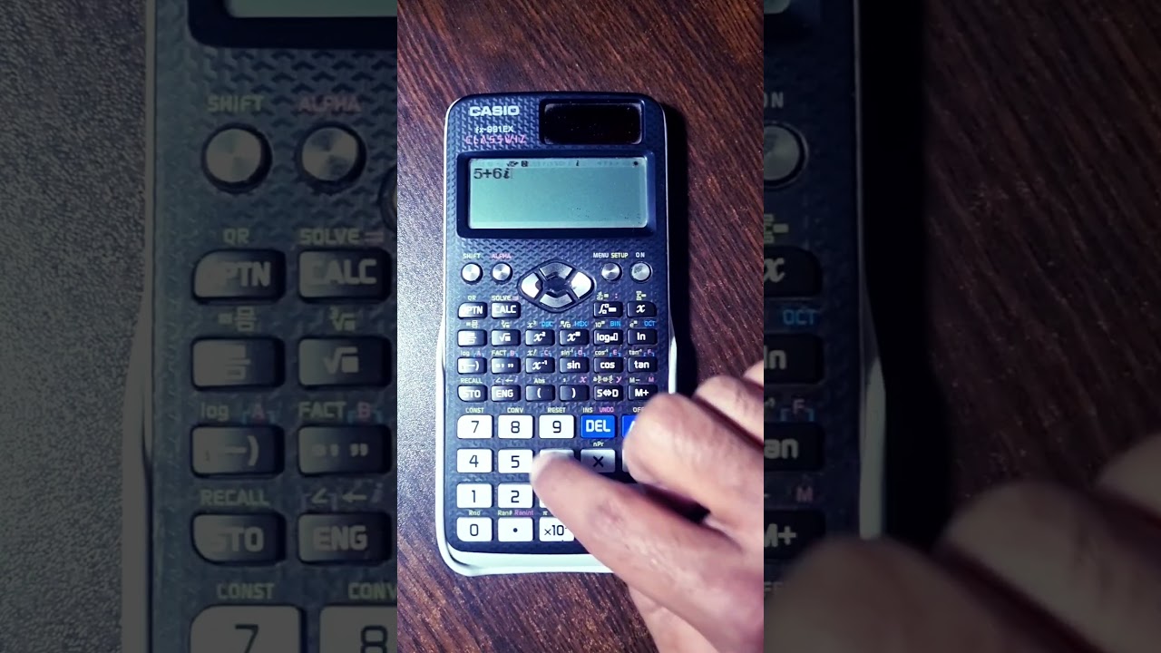Find Magnitude & Angle of Complex Numbers on Casio 991EX