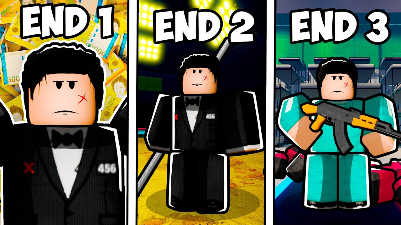 All Endings in Ink Game 🎮