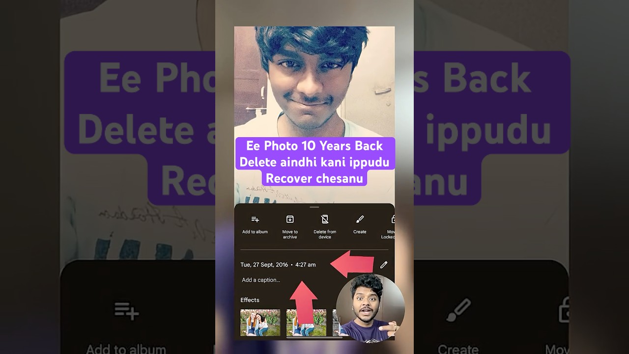 Recover Deleted Photos from 10 Years Ago 📸