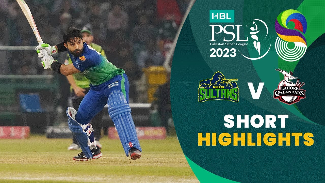 Thrilling Final Highlights: Multan Sultans vs Lahore Qalandars | HBL PSL 8 Match 34